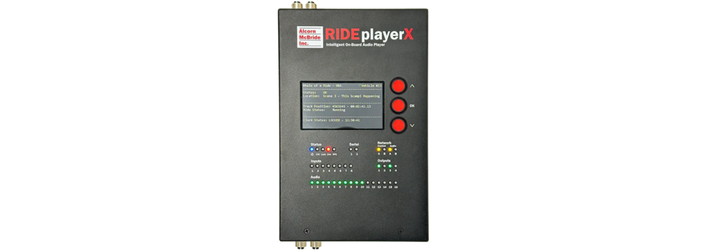 Audio Player Rideplayer RidePlayerX - Alcorn McBride